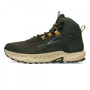 Botas Caminhada Altra TIMP HIKER GTX Masculino Verde Oliva | AL3749B34