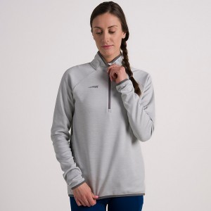 Pulôver Altra CORE 1/2 ZIP Feminino Cinzentas | AL8935N91