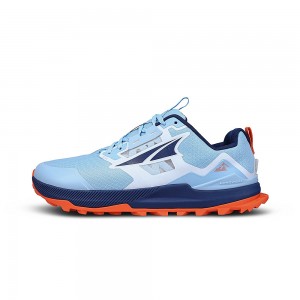 Sapatilhas Trail Running Altra LONE PEAK 7 Feminino Azuis Laranja | AL6130H21