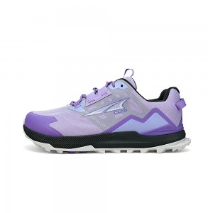 Sapatilhas Trail Running Altra LONE PEAK ALL-WTHR LOW 2 Feminino Cinzentas Roxo | AL7895W97