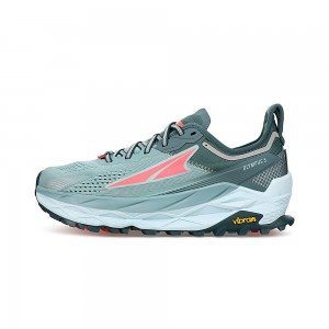 Sapatilhas Trail Running Altra OLYMPUS 5 Feminino Turquesa | AL1860N87