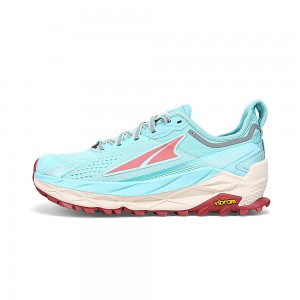 Sapatilhas Trail Running Altra OLYMPUS 5 Feminino Luz Azuis | AL4579W46