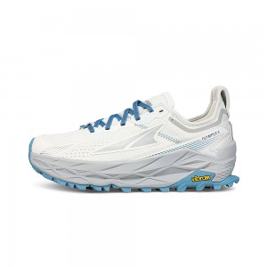 Sapatilhas Trail Running Altra OLYMPUS 5 Feminino Branco Azuis | AL4361U65