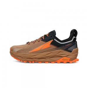 Sapatilhas Trail Running Altra OLYMPUS 5 Masculino Marrom | AL8463H32