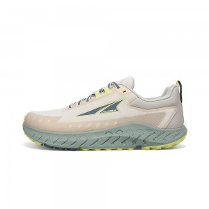 Sapatilhas Trail Running Altra OUTROAD 2 Masculino Cinzentas Verdes | AL5973N49