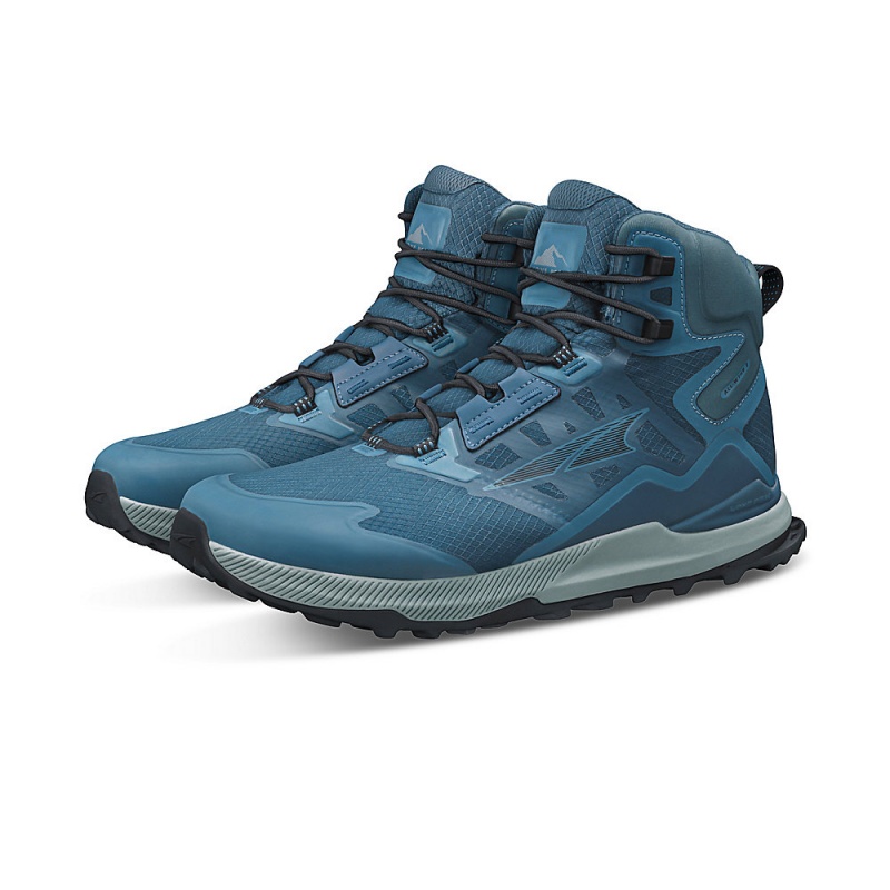 Botas Caminhada Altra LONE PEAK ALL-WTHR MID 2 Masculino Azuis | AL6381L96