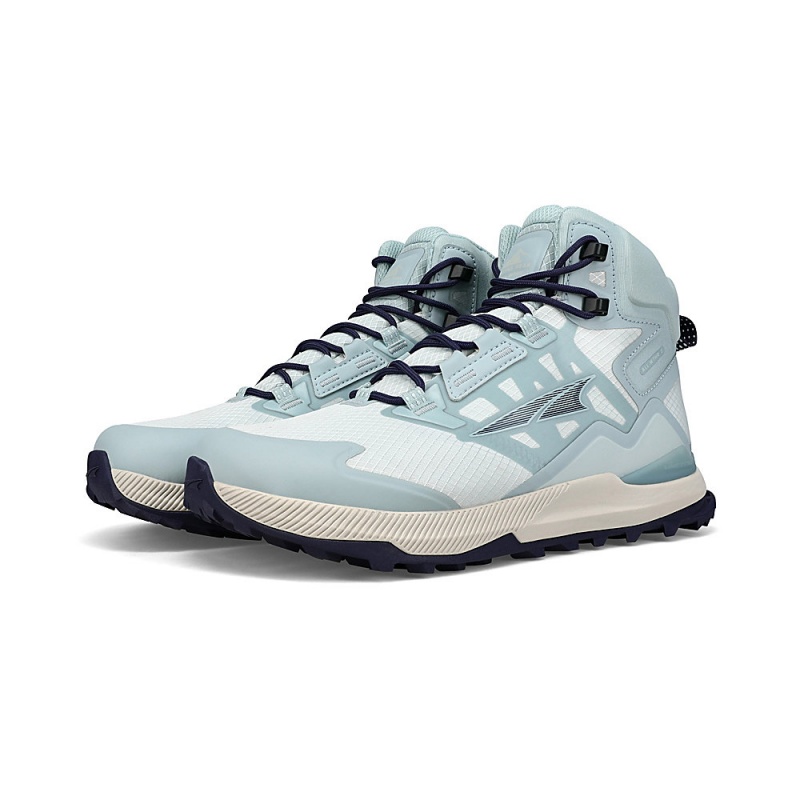 Botas Caminhada Altra LONE PEAK ALL-WTHR MID 2 Feminino Luz Azuis | AL1462Z85