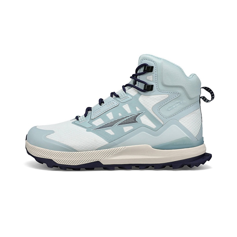 Botas Caminhada Altra LONE PEAK ALL-WTHR MID 2 Feminino Luz Azuis | AL1462Z85