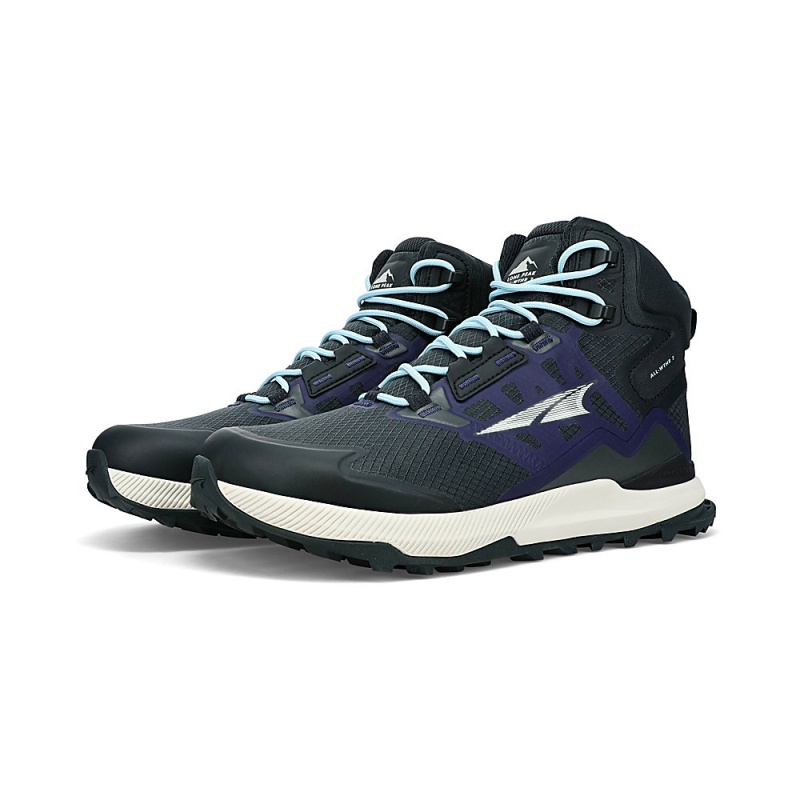 Botas Caminhada Altra LONE PEAK ALL-WTHR MID 2 Feminino Pretas | AL6410X23