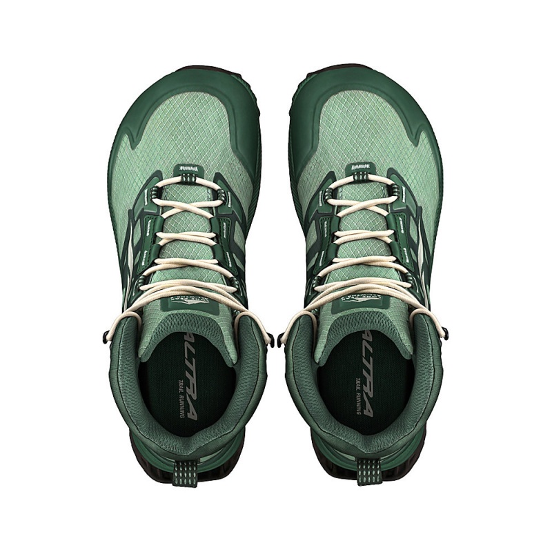 Botas Caminhada Altra LONE PEAK ALL-WTHR MID 2 Feminino Verdes | AL2563C26