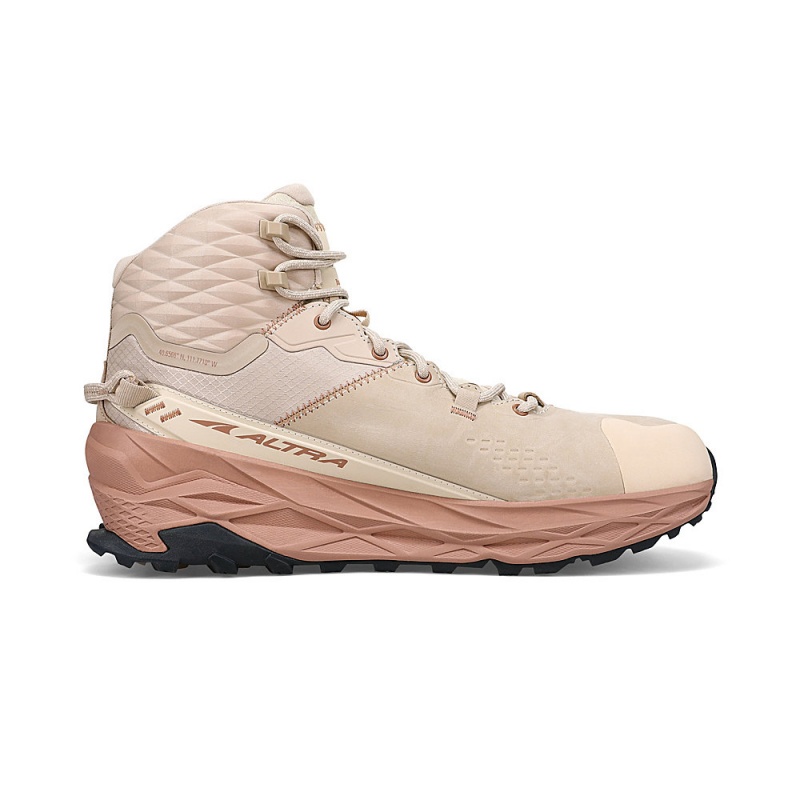 Botas Caminhada Altra OLYMPUS 5 HIKE MID GTX Masculino Marrom | AL8203U13