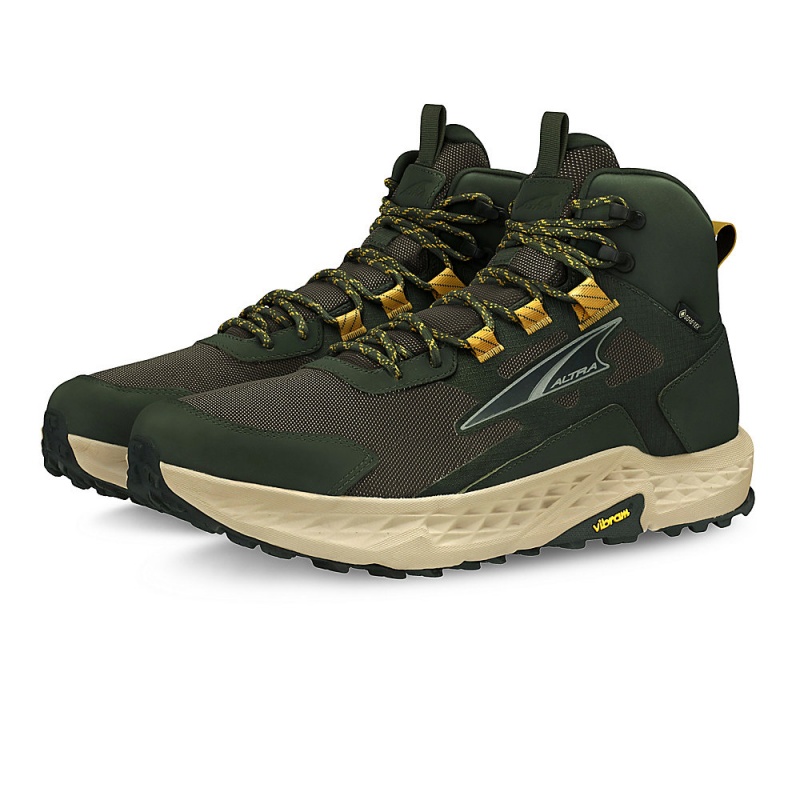 Botas Caminhada Altra TIMP HIKER GTX Masculino Verde Oliva | AL3749B34