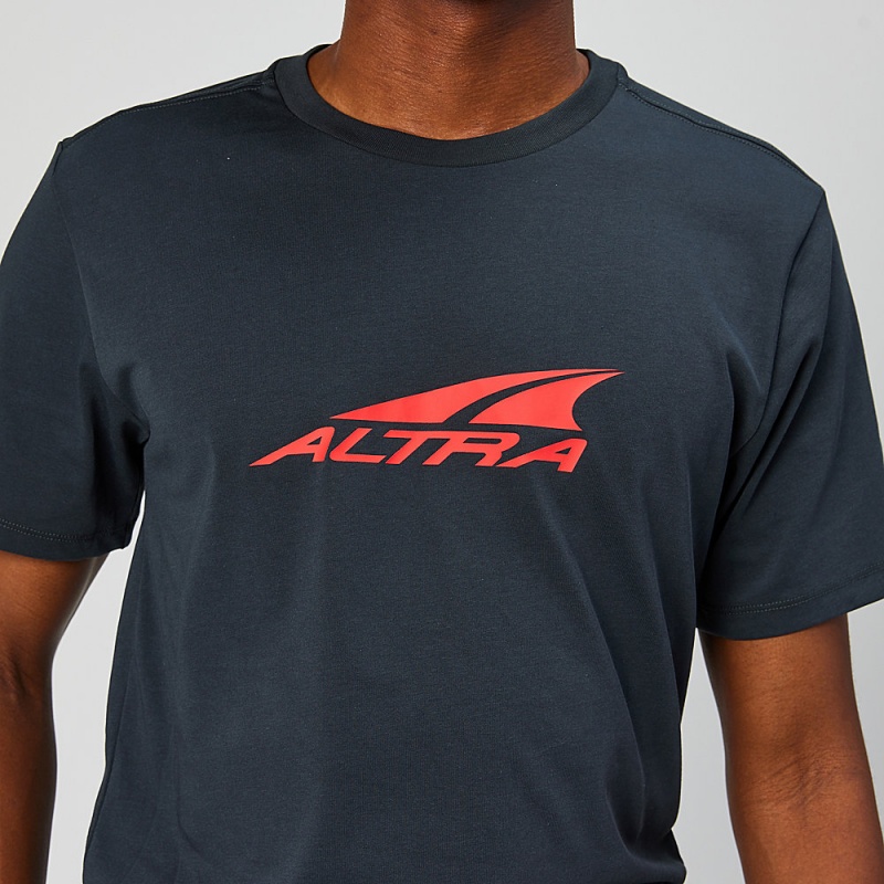 Camiseta Altra EVERYDAY RECYCLED TEE Masculino Pretas | AL6389S54