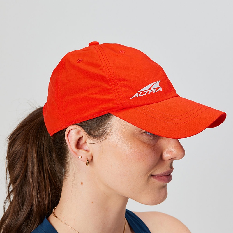 Chapeus Altra PERFORMANCE RUN Masculino Vermelhas | AL1429N48