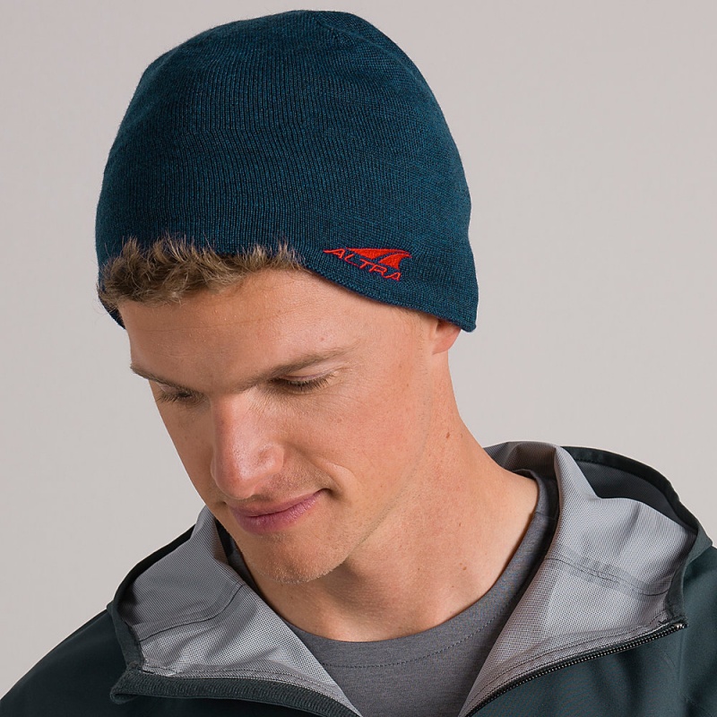 Gorro Altra MERINO RUN Masculino Azuis | AL0964V36