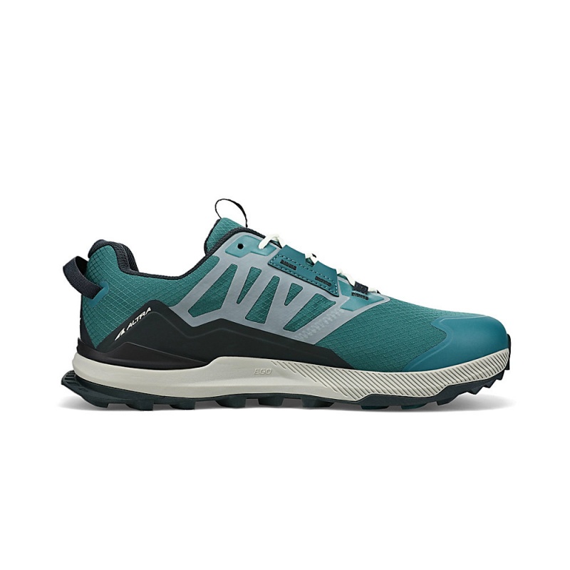 Sapatilhas Caminhada Altra LONE PEAK ALL-WTHR LOW 2 Masculino Verdes Escuro | AL1795Z71