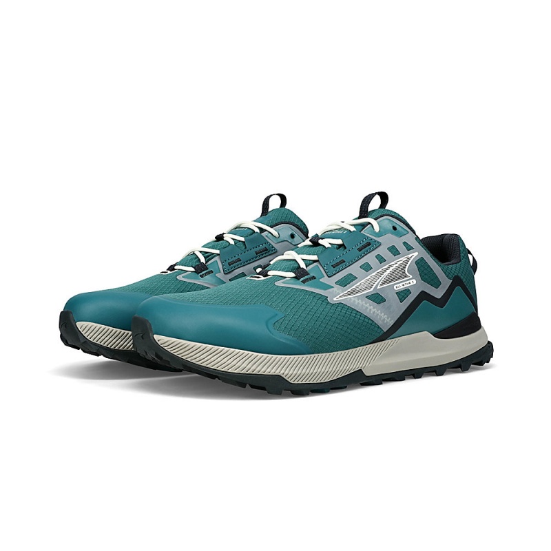 Sapatilhas Caminhada Altra LONE PEAK ALL-WTHR LOW 2 Masculino Verdes Escuro | AL1795Z71