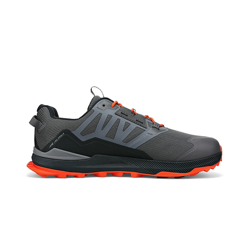 Sapatilhas Caminhada Altra LONE PEAK ALL-WTHR LOW 2 Masculino Cinzentas Laranja | AL2498X57