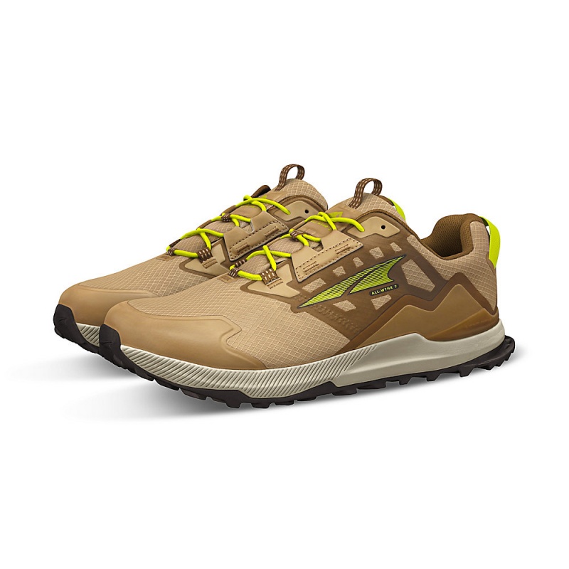 Sapatilhas Caminhada Altra LONE PEAK ALL-WTHR LOW 2 Masculino Marrom | AL2780C13