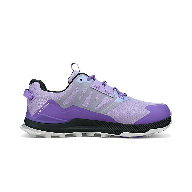 Sapatilhas Caminhada Altra LONE PEAK ALL-WTHR LOW 2 Feminino Cinzentas Roxo | AL1579V73