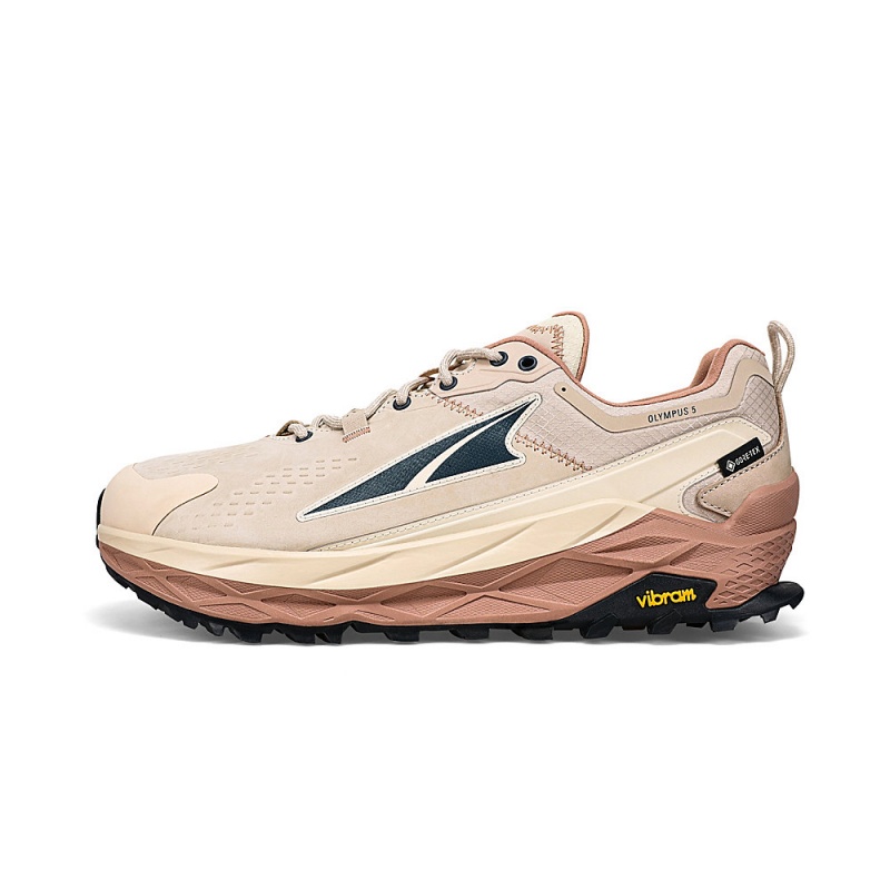 Sapatilhas Caminhada Altra OLYMPUS 5 HIKE LOW GTX Masculino Marrom | AL7430D81