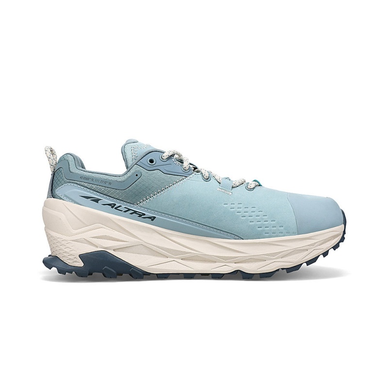 Sapatilhas Caminhada Altra OLYMPUS 5 HIKE LOW GTX Feminino Azuis | AL3148F12