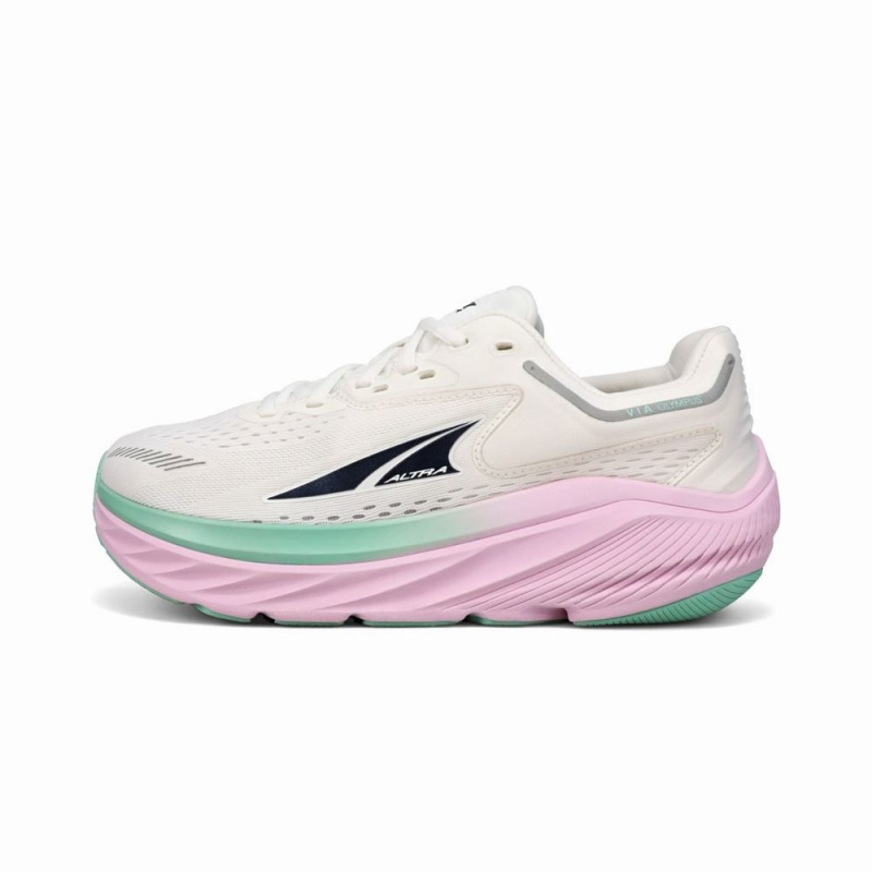 Sapatilhas Corrida Altra VIA OLYMPUS Feminino Branco Rosa | AL0176U25