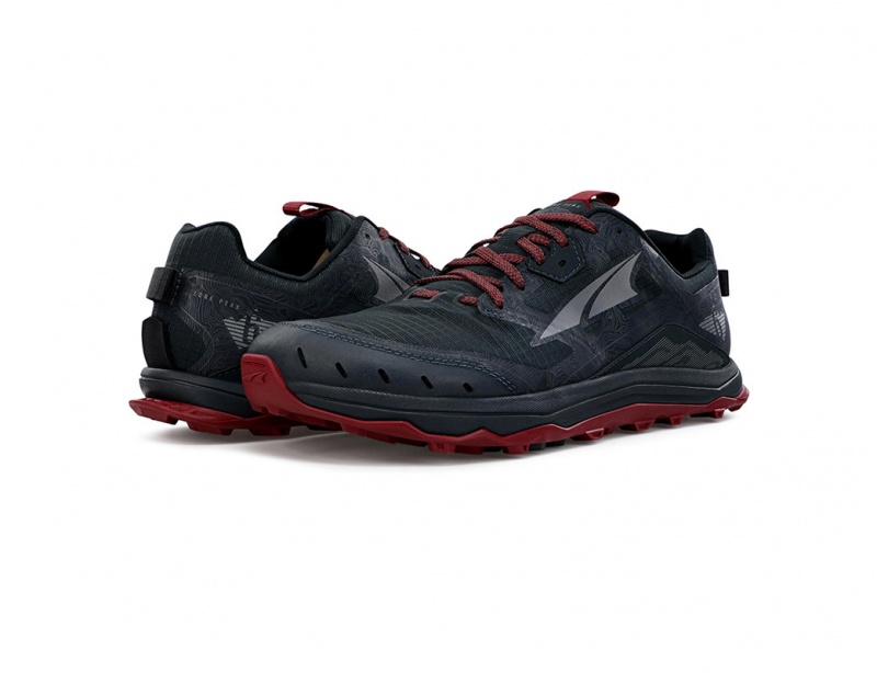 Sapatilhas Trail Running Altra LONE PEAK 6 WIDE Masculino Pretas | AL1309P49