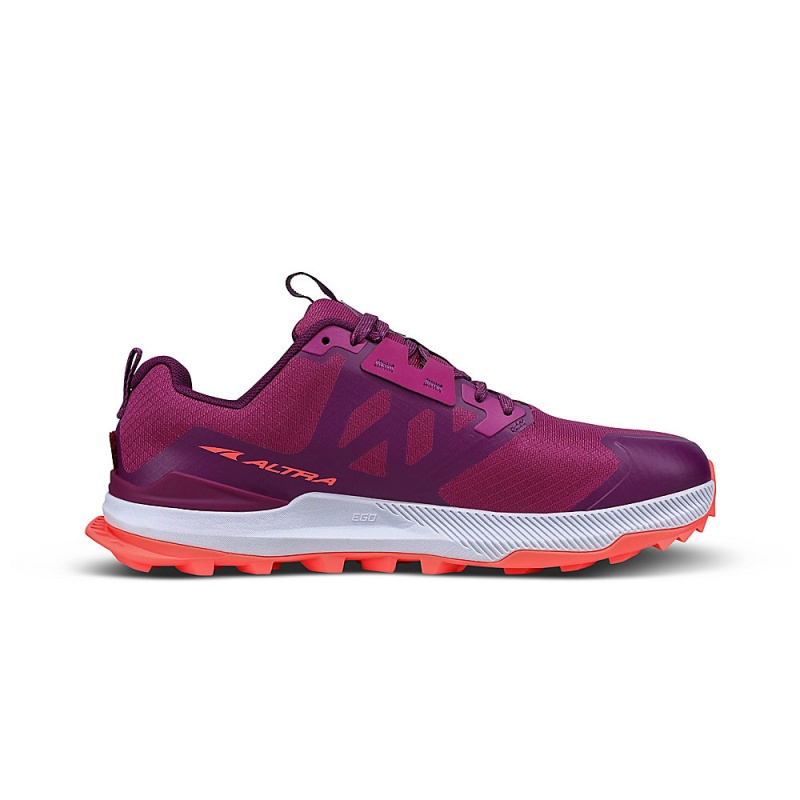 Sapatilhas Trail Running Altra LONE PEAK 7 Feminino Roxo Laranja | AL5062U04