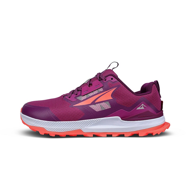 Sapatilhas Trail Running Altra LONE PEAK 7 Feminino Roxo Laranja | AL5062U04