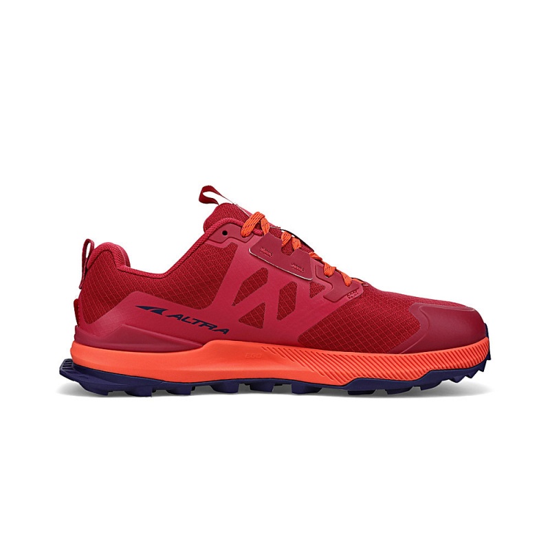 Sapatilhas Trail Running Altra LONE PEAK 7 Feminino Vermelhas Escuro | AL7093D67