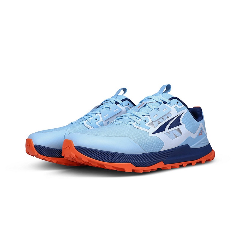 Sapatilhas Trail Running Altra LONE PEAK 7 Feminino Azuis Laranja | AL6130H21