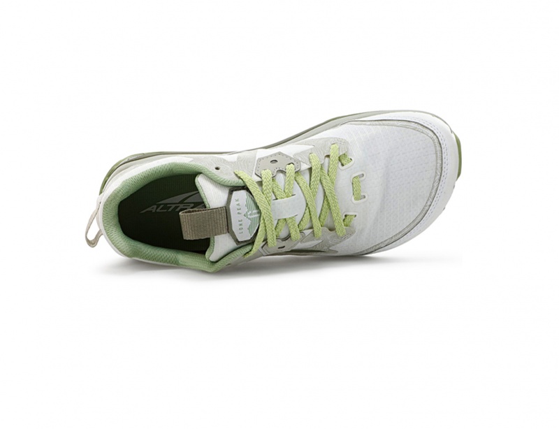 Sapatilhas Trail Running Altra LONE PEAK 6 Feminino Branco Verdes | AL5308K48