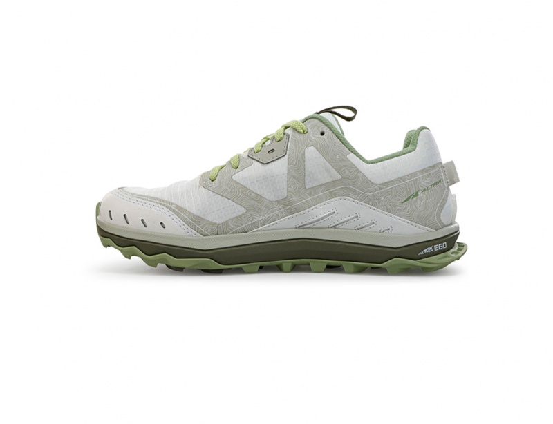 Sapatilhas Trail Running Altra LONE PEAK 6 Feminino Branco Verdes | AL5308K48