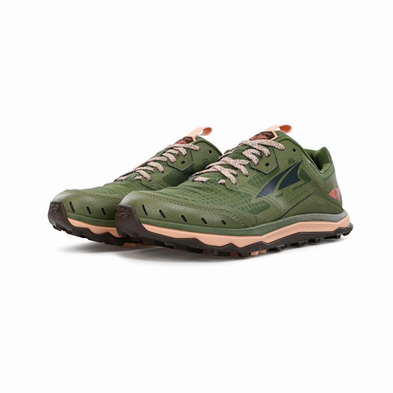 Sapatilhas Trail Running Altra LONE PEAK 6 Feminino Verde Oliva | AL6278L49