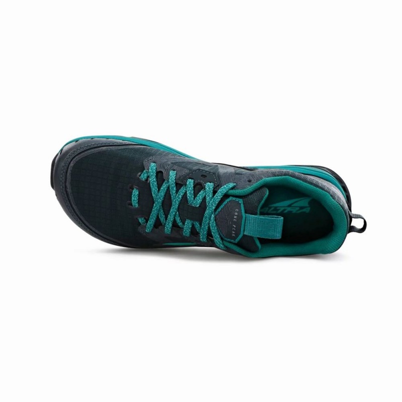 Sapatilhas Trail Running Altra LONE PEAK 6 Feminino Pretas Verdes | AL4369Z42