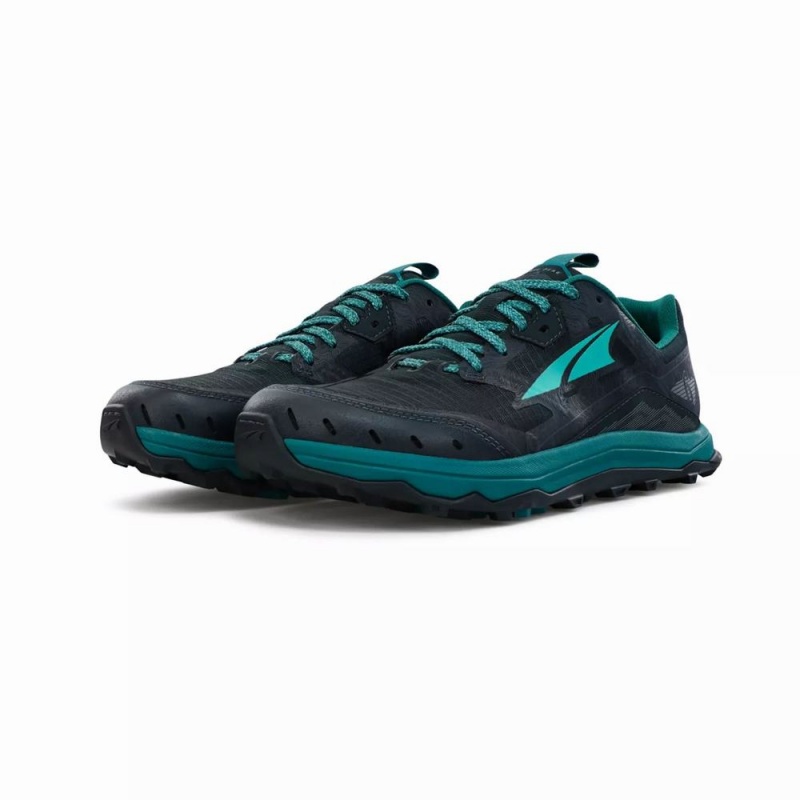 Sapatilhas Trail Running Altra LONE PEAK 6 Feminino Pretas Verdes | AL4369Z42