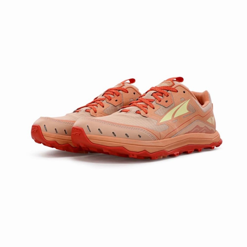 Sapatilhas Trail Running Altra LONE PEAK 6 Feminino Coral | AL9523C87