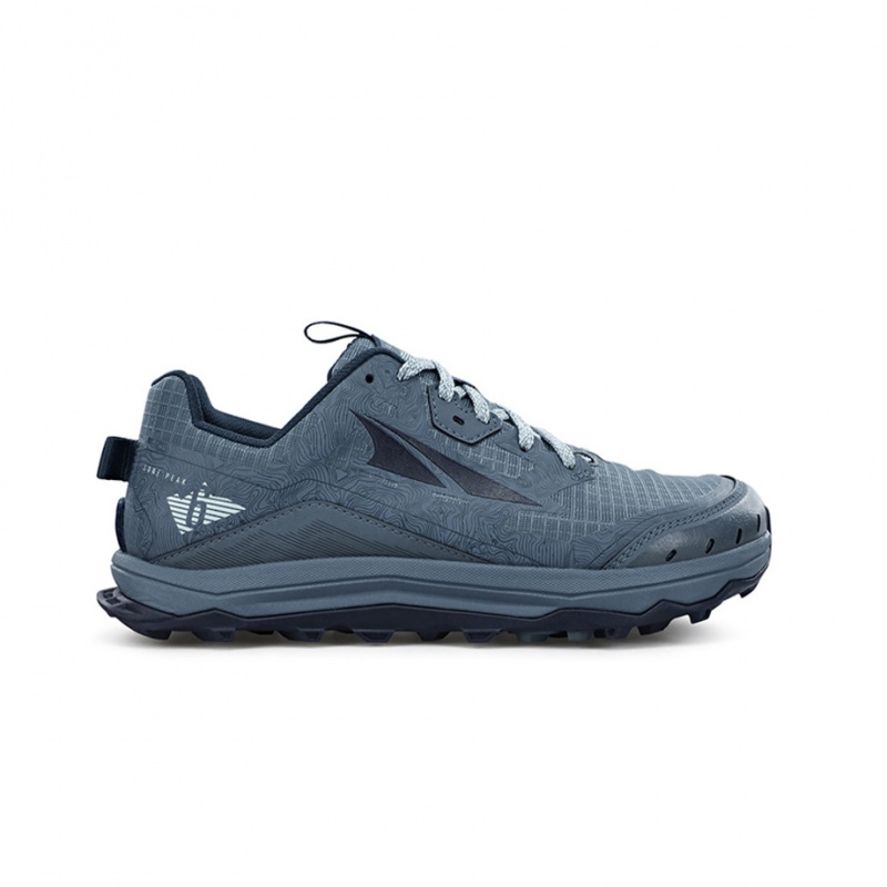 Sapatilhas Trail Running Altra LONE PEAK 6 WIDE Feminino Azul Marinho Luz Azuis | AL6395B49