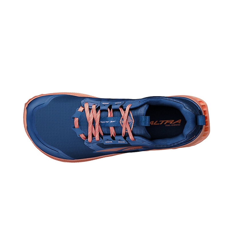 Sapatilhas Trail Running Altra LONE PEAK 8 Feminino Azul Marinho Coral | AL2386G65