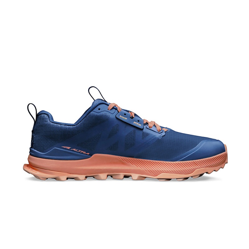 Sapatilhas Trail Running Altra LONE PEAK 8 Feminino Azul Marinho Coral | AL2386G65