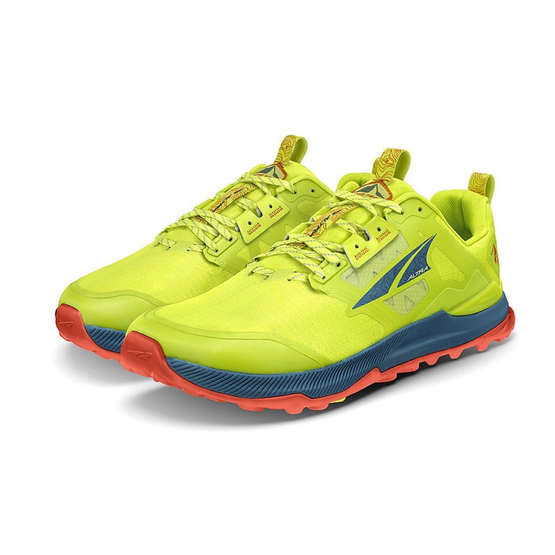 Sapatilhas Trail Running Altra LONE PEAK 8 Masculino Amarelas | AL5937L82