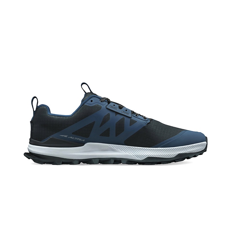 Sapatilhas Trail Running Altra LONE PEAK 8 Masculino Azul Marinho Pretas | AL1640Z28