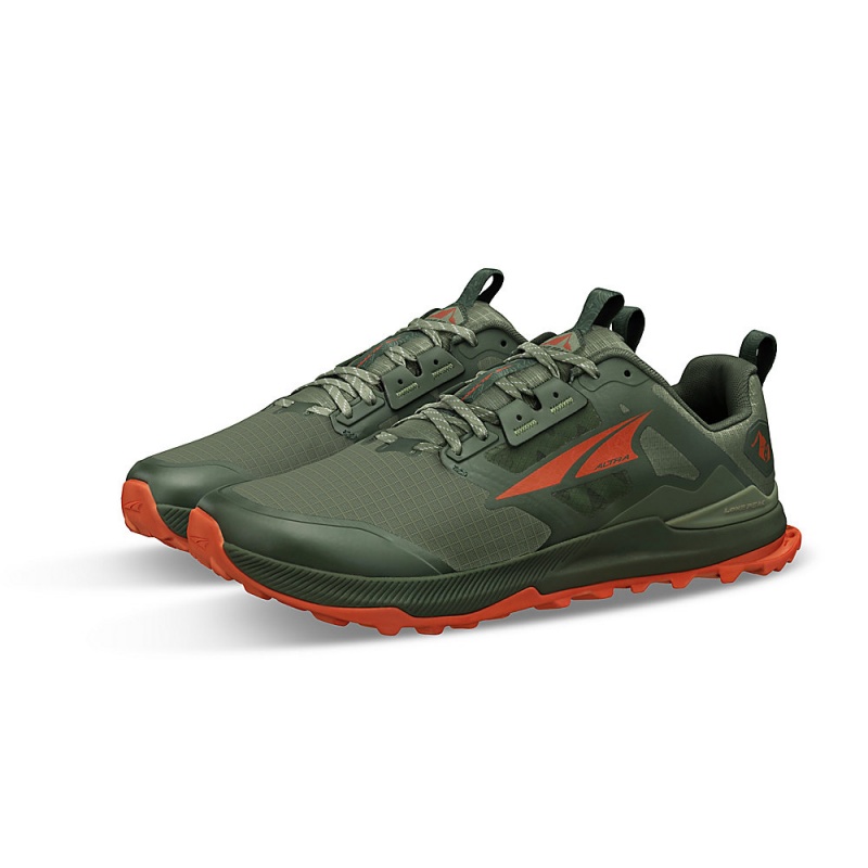 Sapatilhas Trail Running Altra LONE PEAK 8 Masculino Verde Oliva | AL6847C75