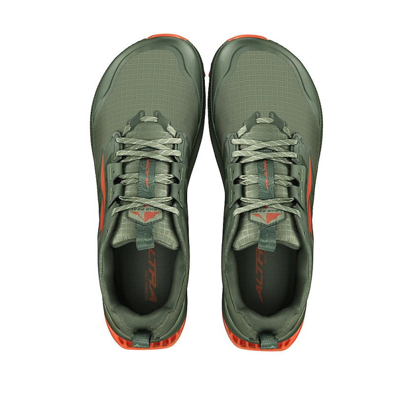 Sapatilhas Trail Running Altra LONE PEAK 8 Masculino Verde Oliva | AL6847C75