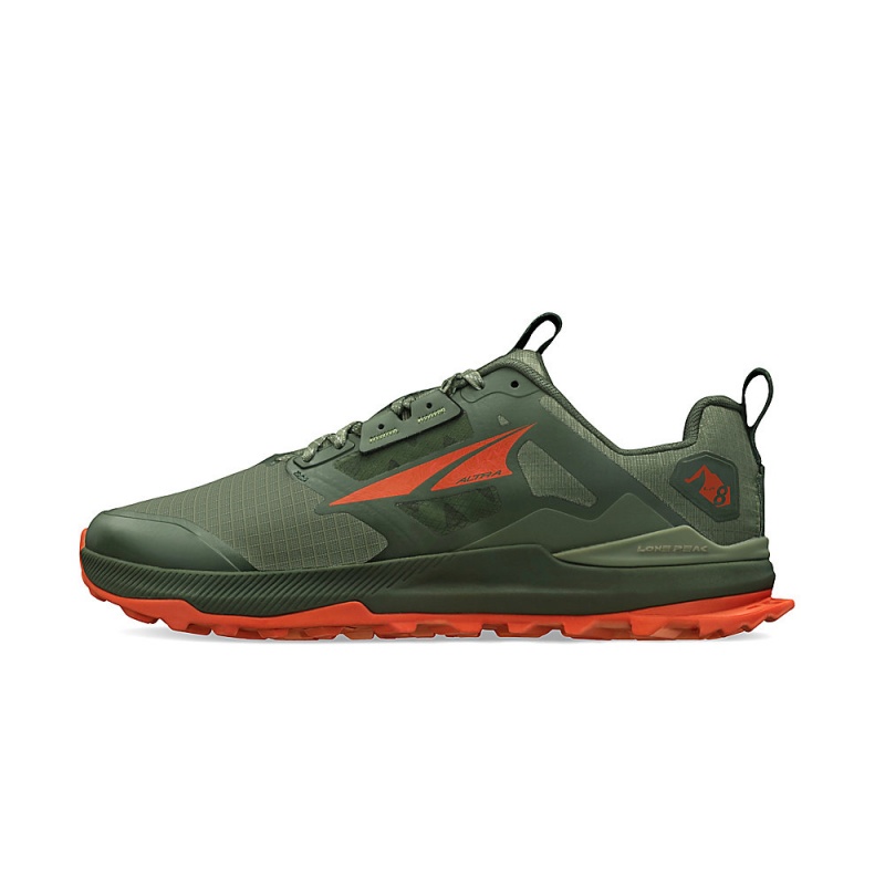 Sapatilhas Trail Running Altra LONE PEAK 8 Masculino Verde Oliva | AL6847C75