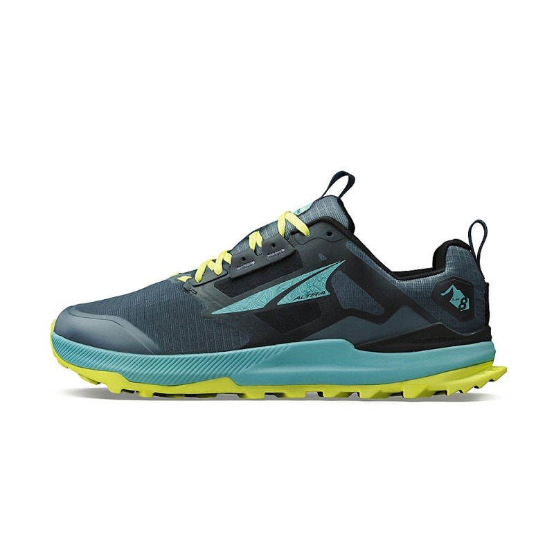 Sapatilhas Trail Running Altra LONE PEAK 8 Masculino Pretas Verdes | AL0973V31