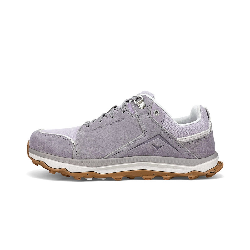 Sapatilhas Trail Running Altra LP ALPINE Feminino Cinzentas Roxo | AL3697D32