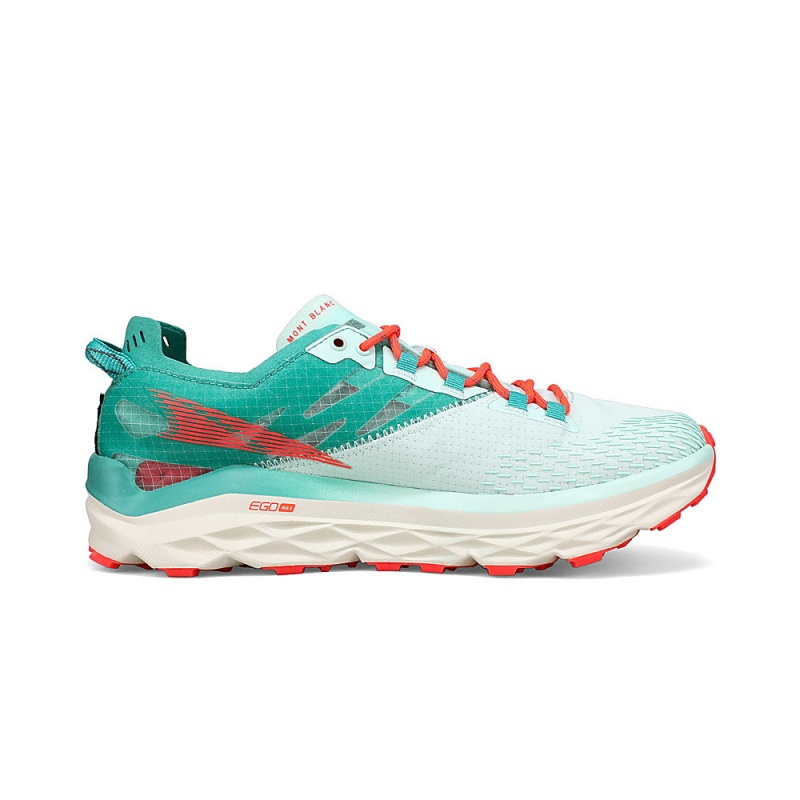 Sapatilhas Trail Running Altra MONT BLANC Feminino Menta | AL4596P34