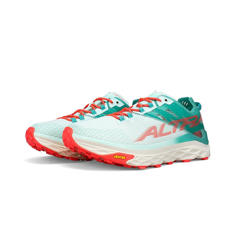 Sapatilhas Trail Running Altra MONT BLANC Feminino Menta | AL4596P34